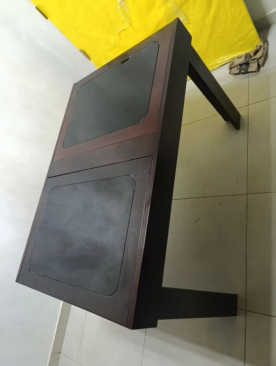 Mesa de Jantar Retrátil Extensível de Madeira Maciça  - Foto 2