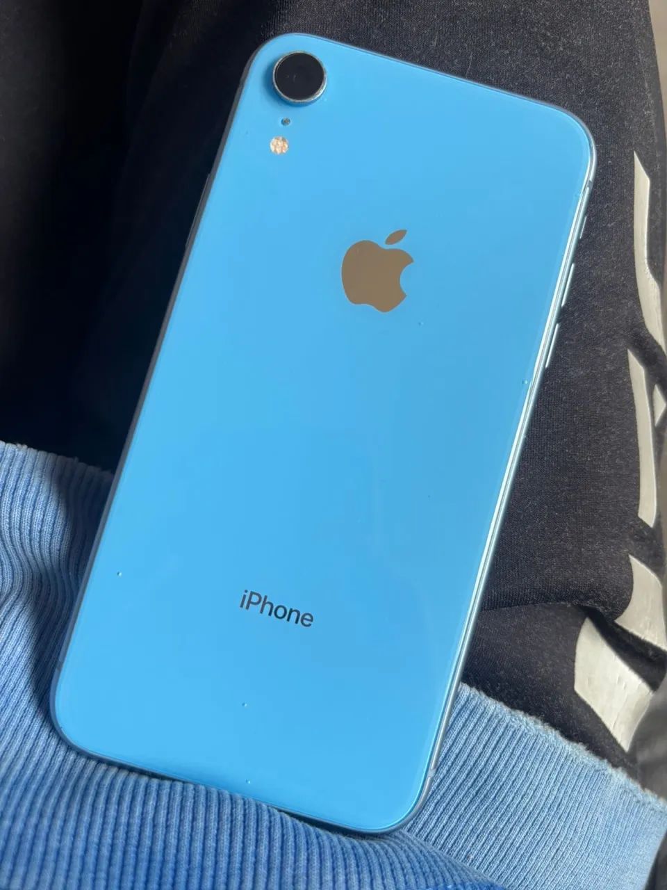 iPhone XR 128gb - Azul (Funcionando Perfeitamente) - Celulares e