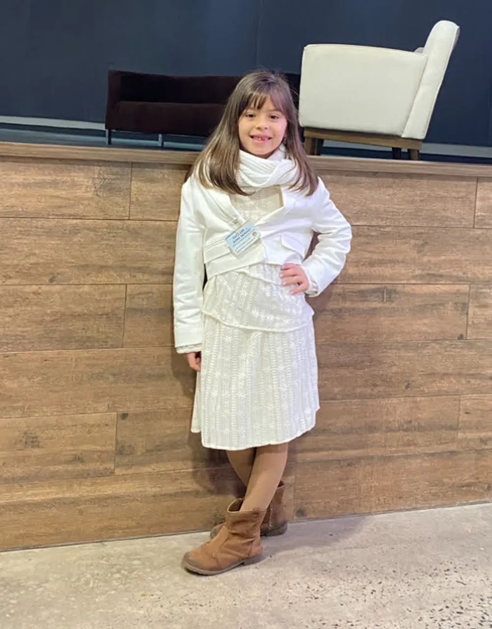Vestido infantil Zara 
