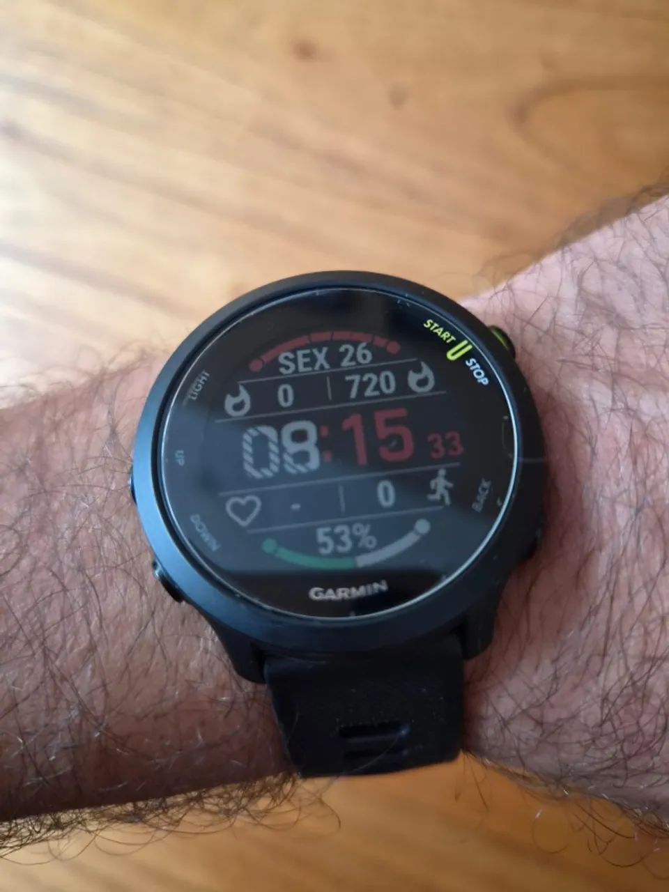 Relógio Garmin Forerunner 55 Seminovo, Perfeito Estado - Foto 3