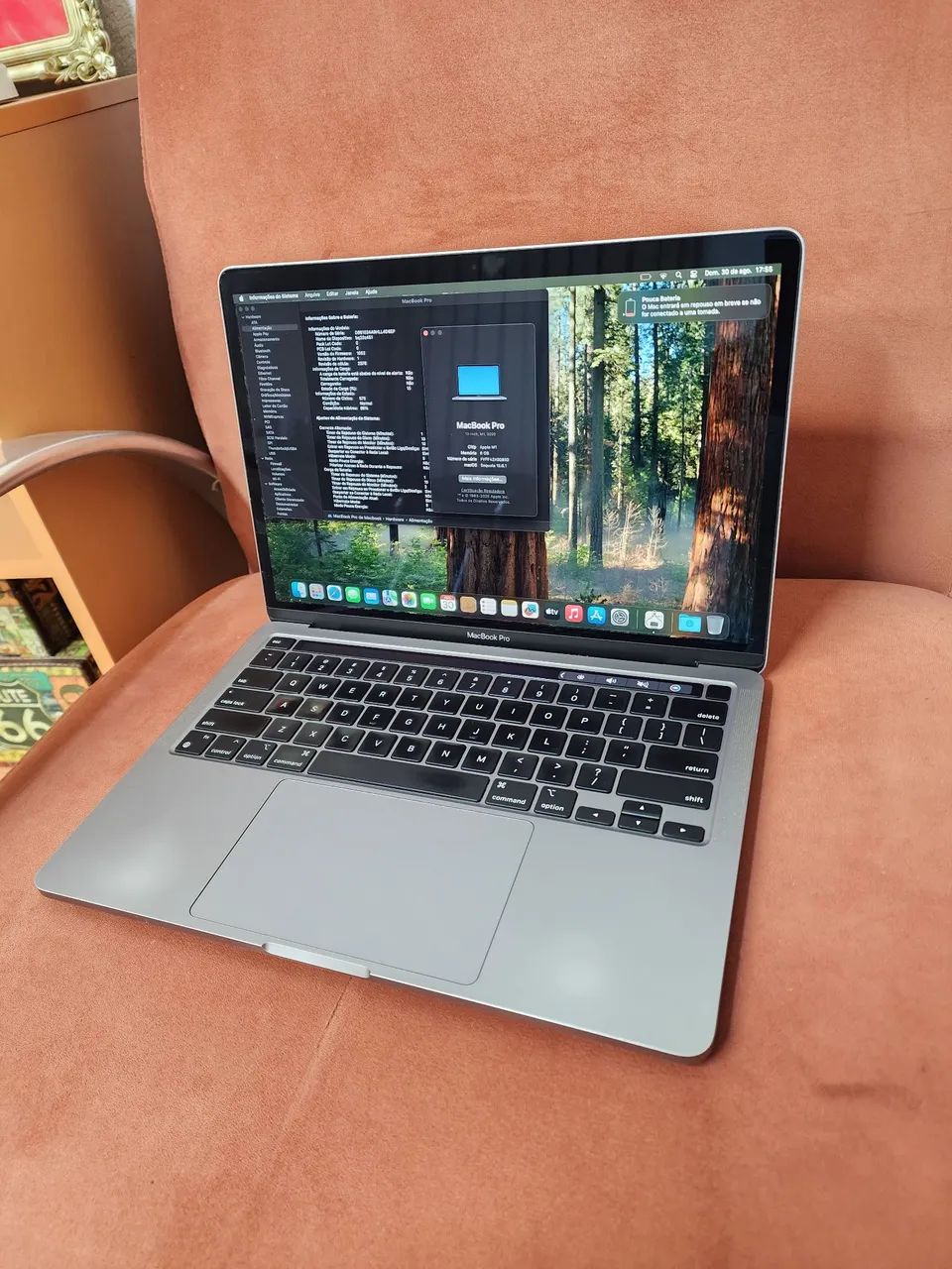 MacBook Pro M1 8gb 256SSD Touchbar 2020  - Foto 2