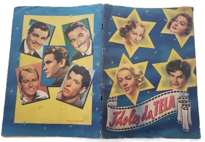 Álbum vintage idolos da tela completo decada 50 - Foto 2