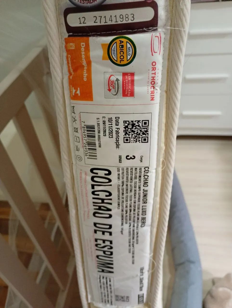 Berço 3 em 1 com colchão  - Foto 4