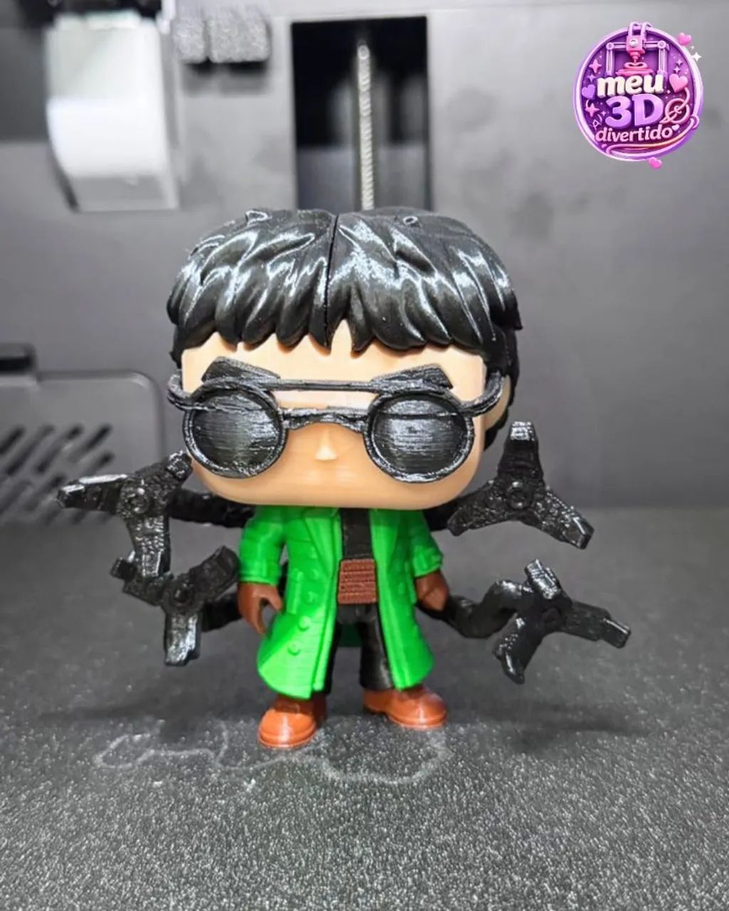 Funko Pop Dr Octopus Impressão 3d