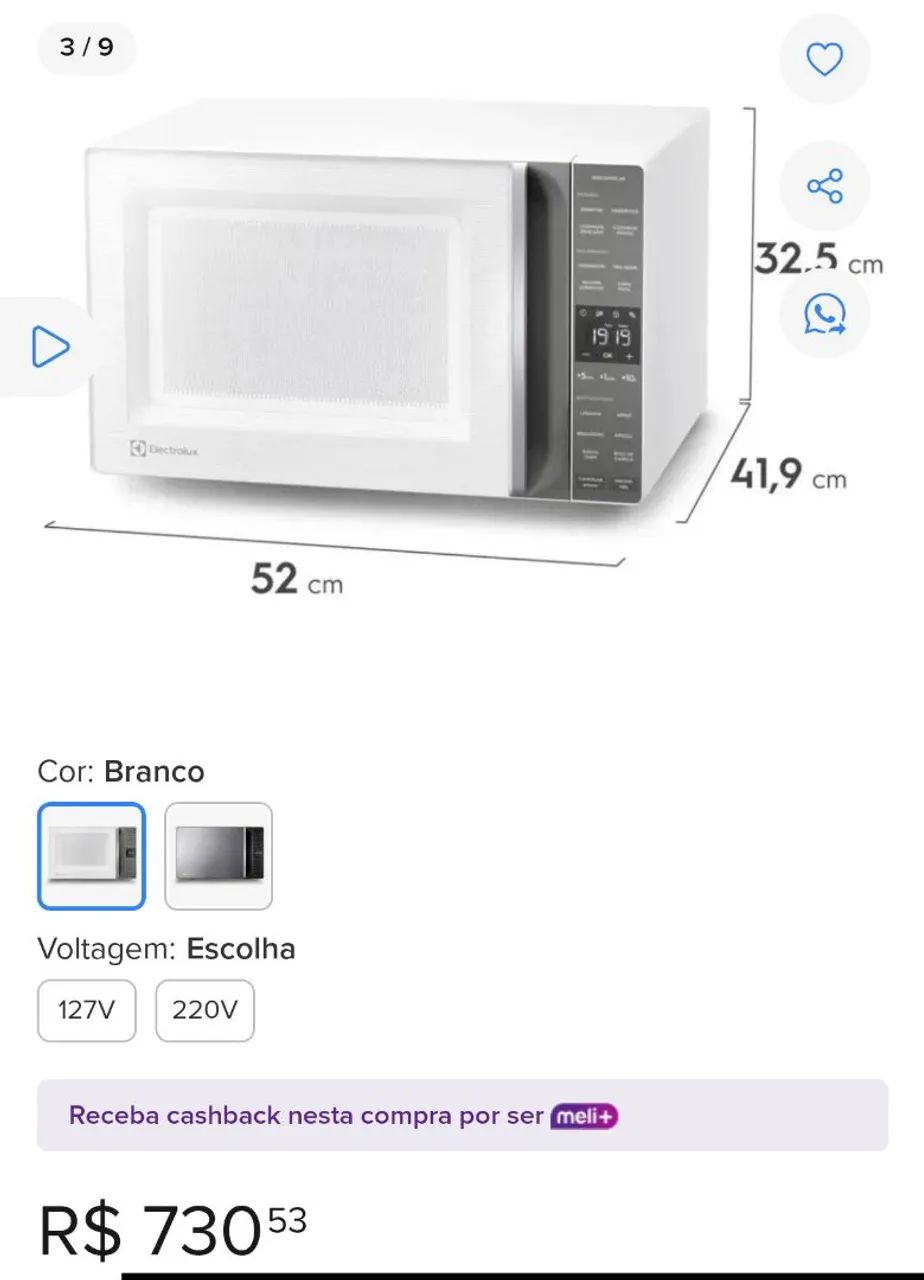 Microondas 36L Eletrolux  - Foto 5