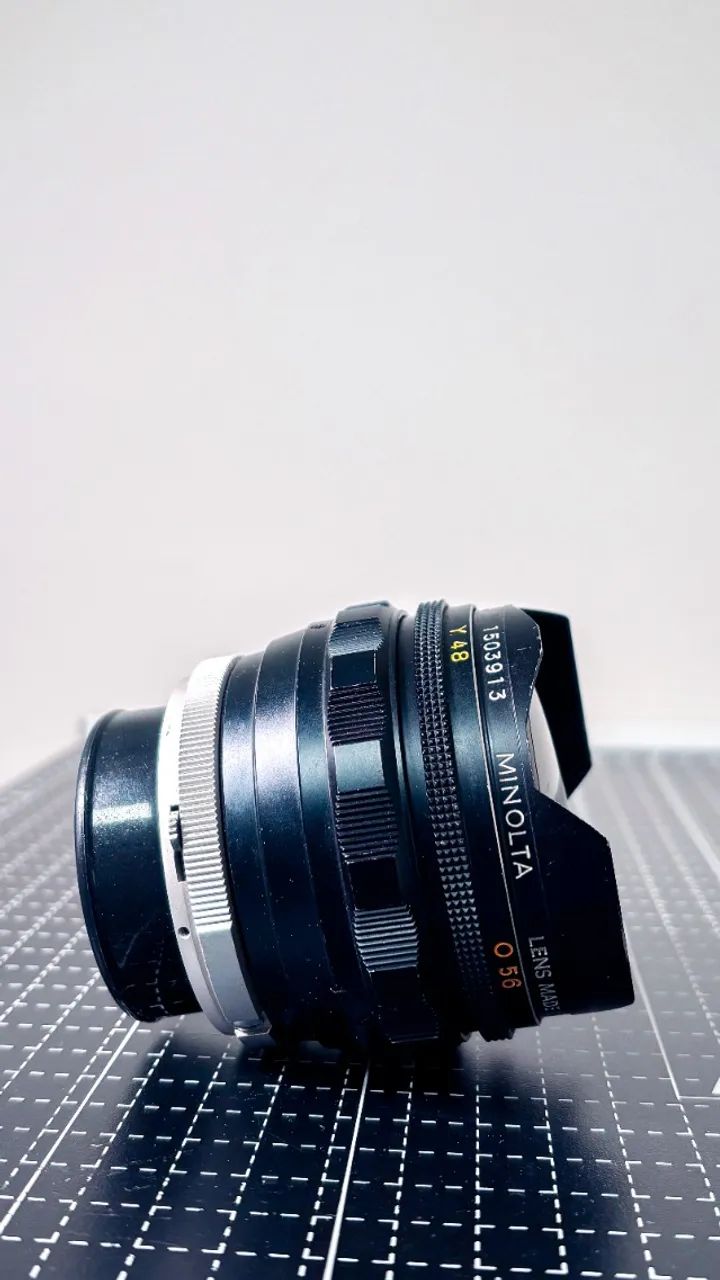 Minolta XE 一眼付き　Rokkor 16mm f2.8fish eye Minolta MC Fish-Eye Rokkor-OK 16mm f/2.8 - Acessórios para Câmeras