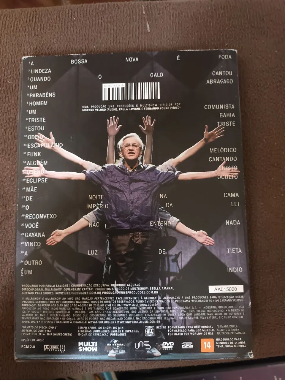 Dvd Caetano Veloso originais  - Foto 5