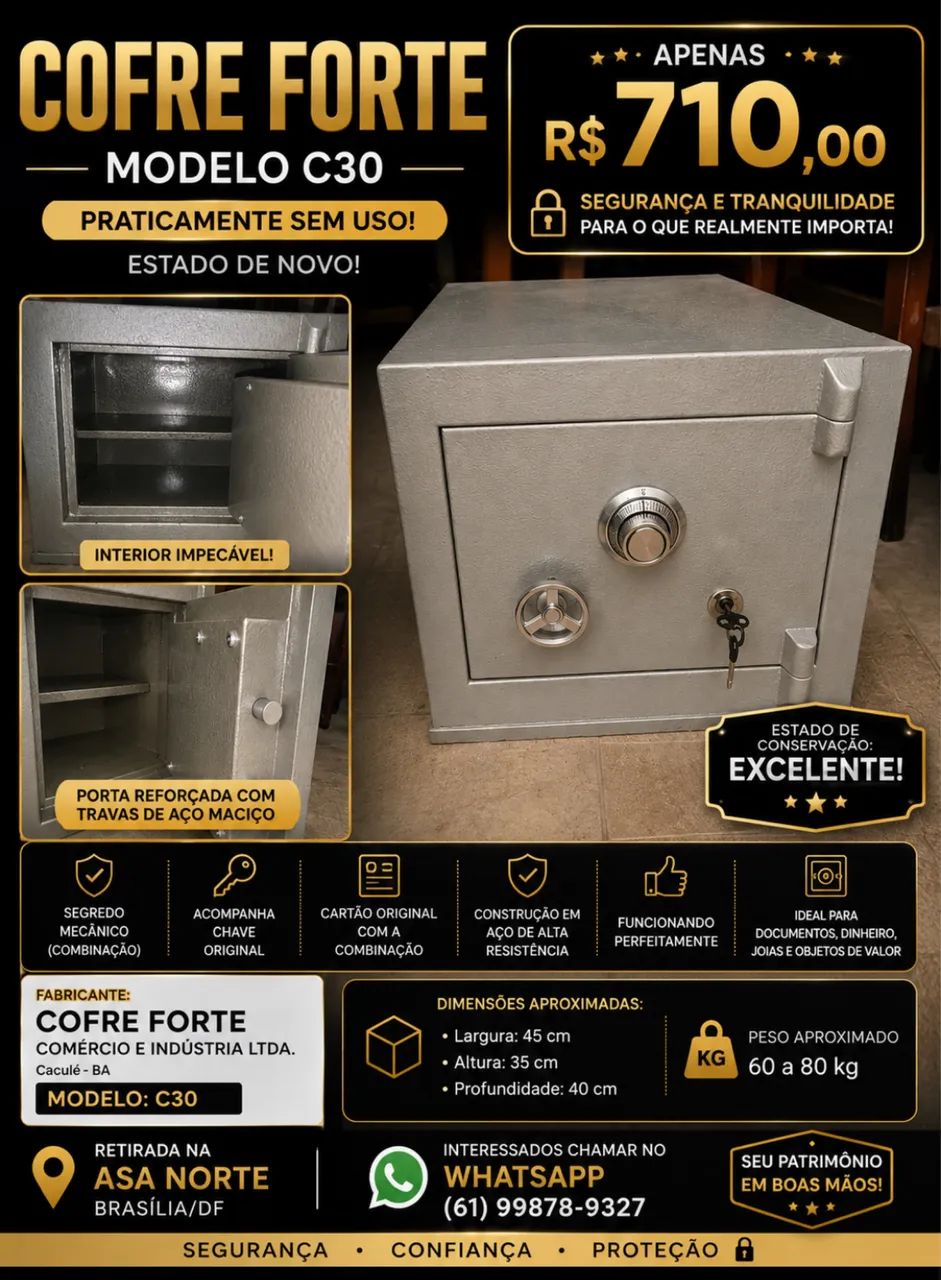 Cofre Forte modelo C3