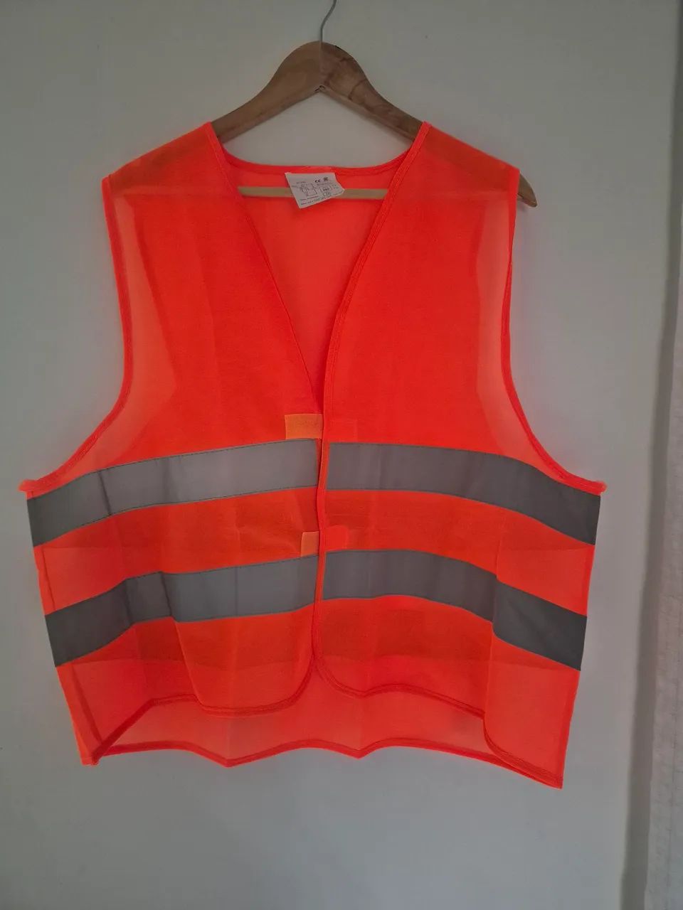COLETE REFLETIVO LARANJA EPI