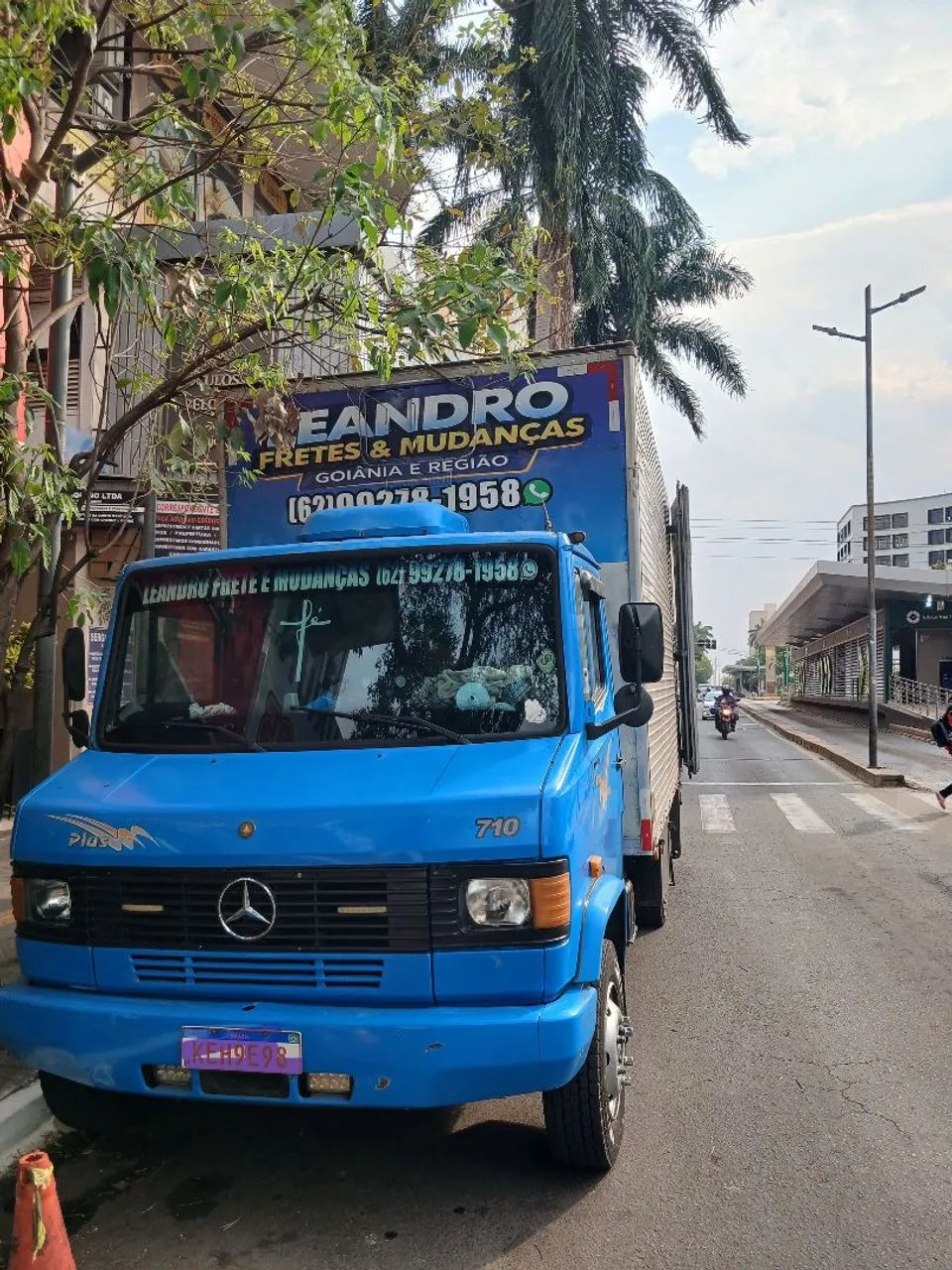 Leandro fretes mudanças transportes Goiânia 