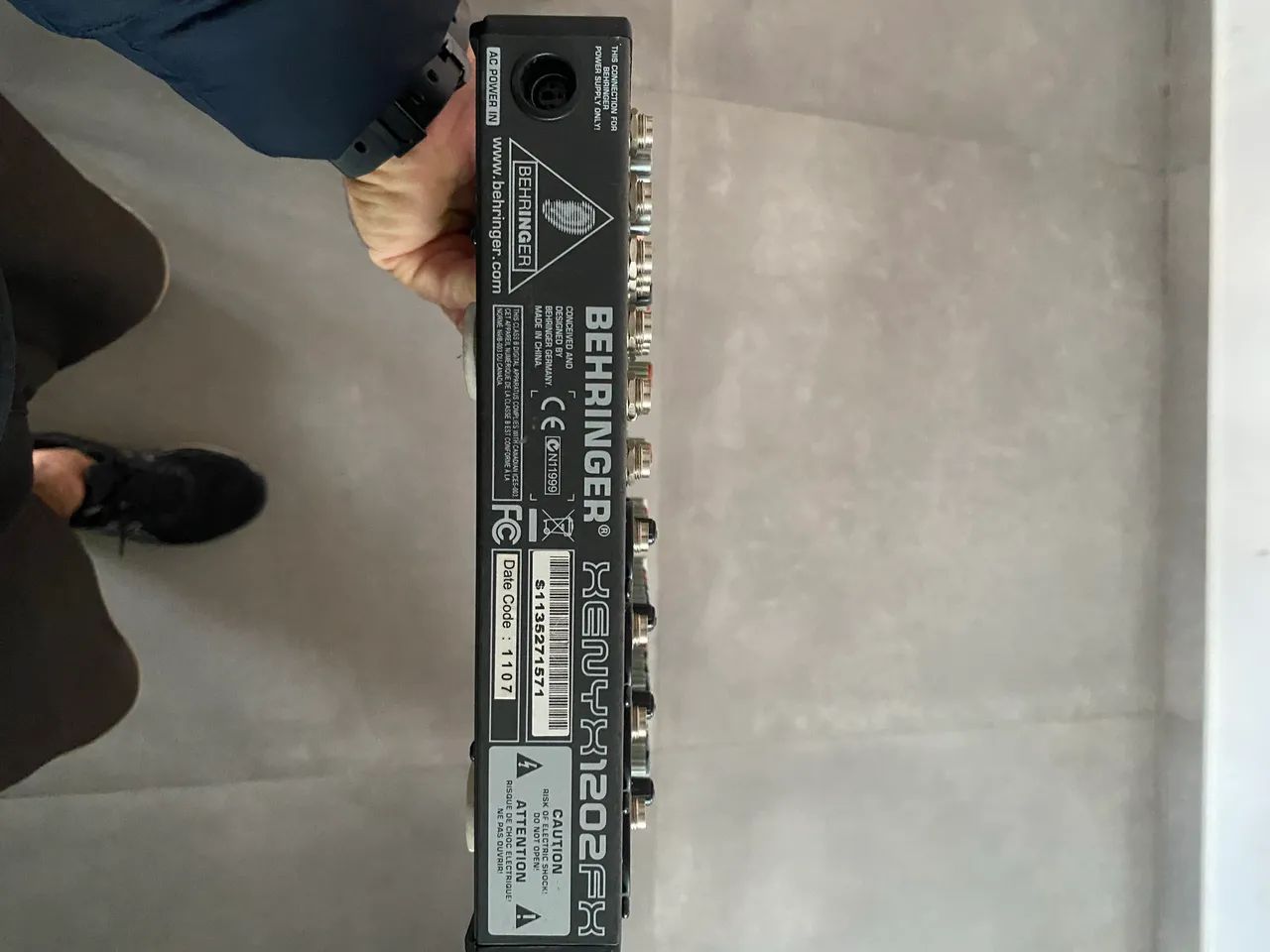 Mesa de som xenyx 1202 FX - Behringer - Foto 2