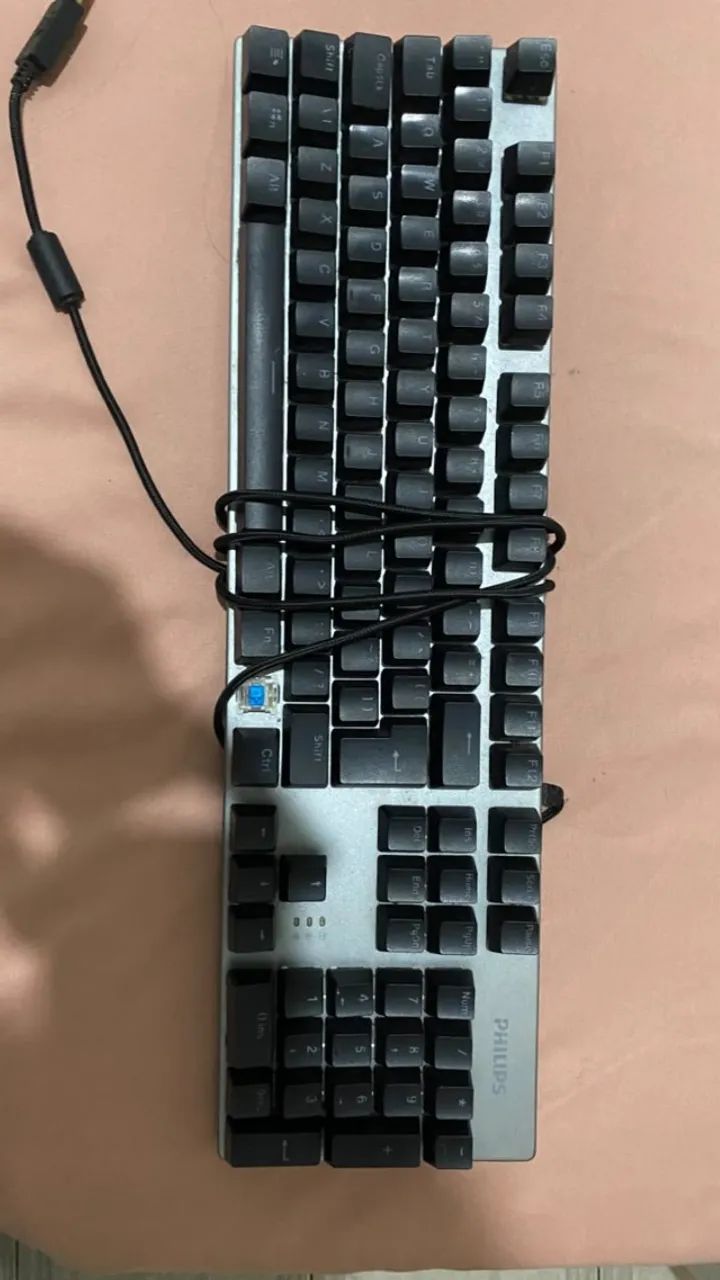 Teclado Mecânico Philips SPK-8404 - Foto 3
