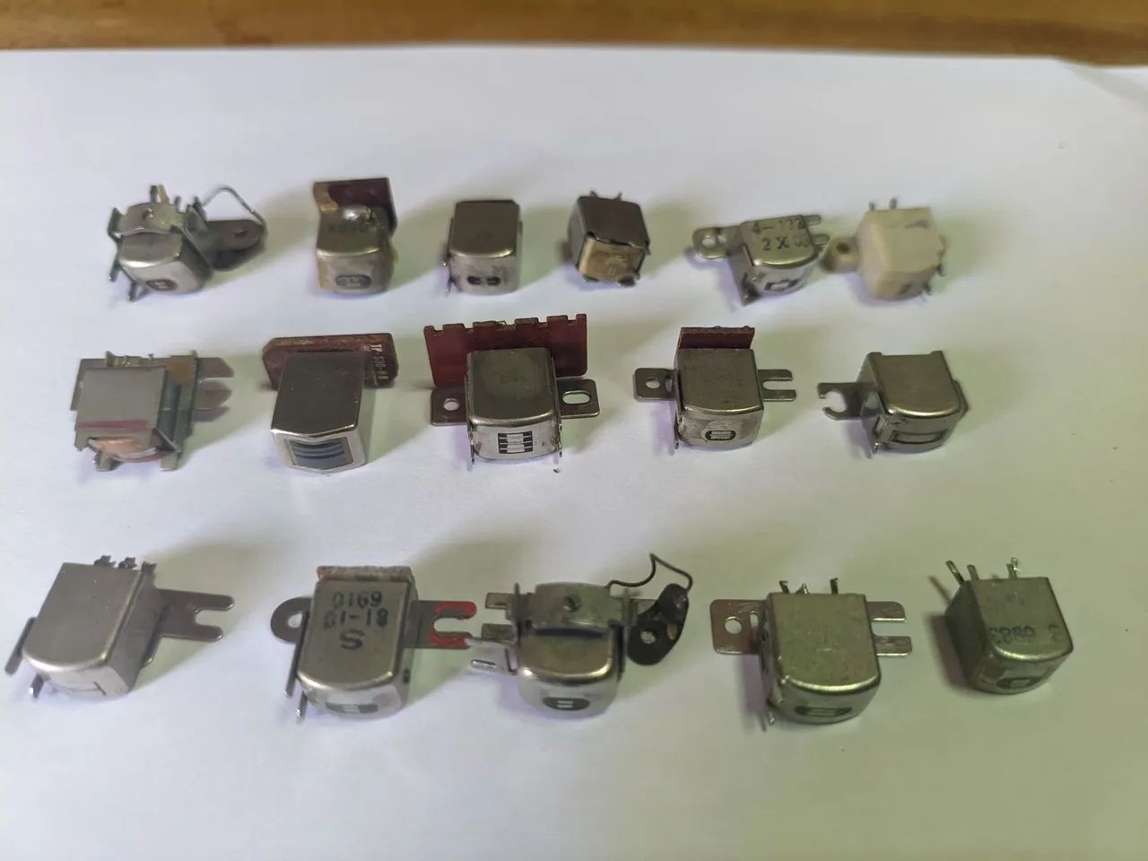 Cabeças de gravação de tape deck K7 