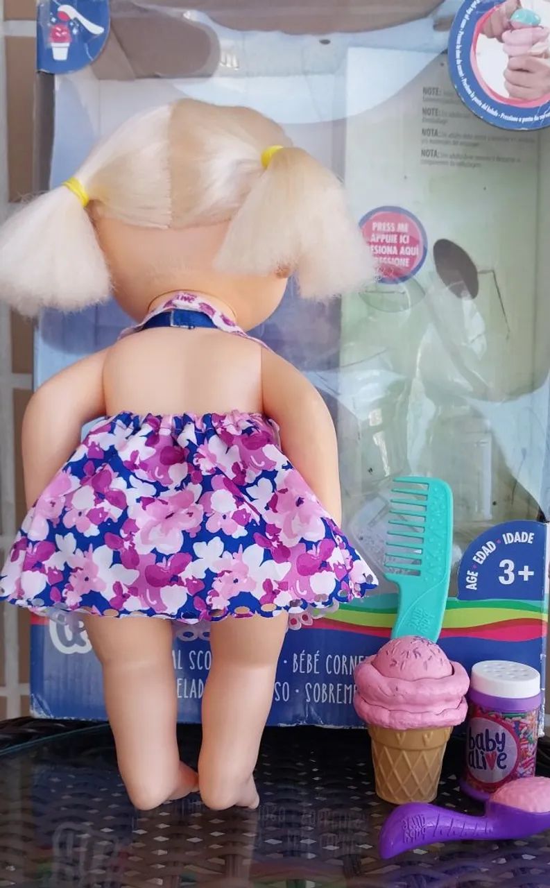 Boneca Baby Alive Sobremesa  - Foto 4