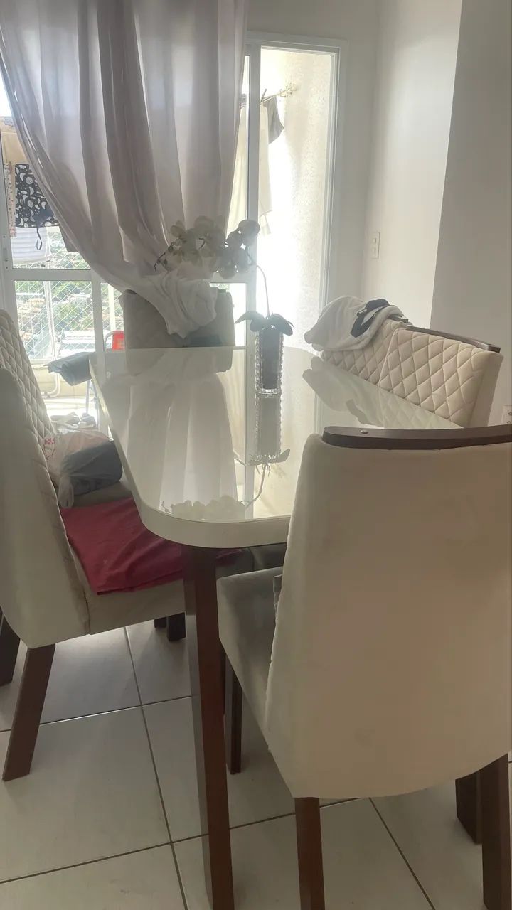Mesa luxo 6 cadeiras - Foto 2
