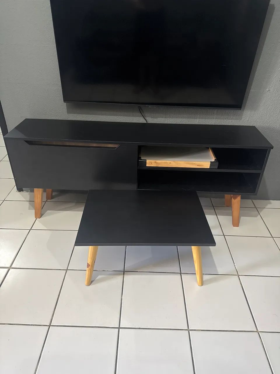 Rack + mesa de centro 