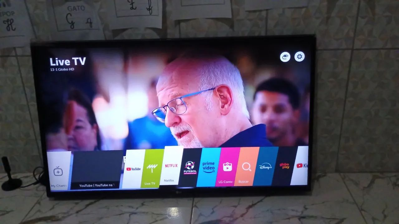 Tv LG 43 polegadas smart 4k 