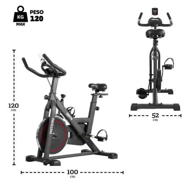 Bicicleta Ergométrica Odin Fit (Spinning) - Foto 4