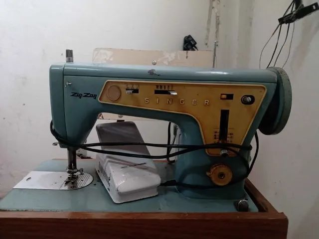 MAQUINA SINGER ANTIGUIDADE RELIQUIA  - Foto 3