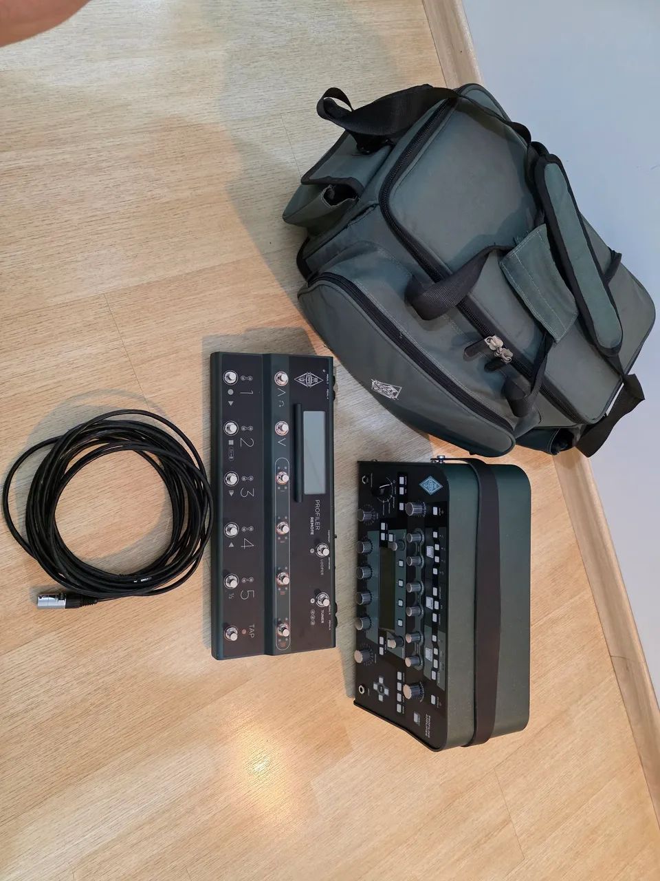 Kemper Profler Power Head 600 RMS com foot Controller com cabo e bag originais  - Foto 3