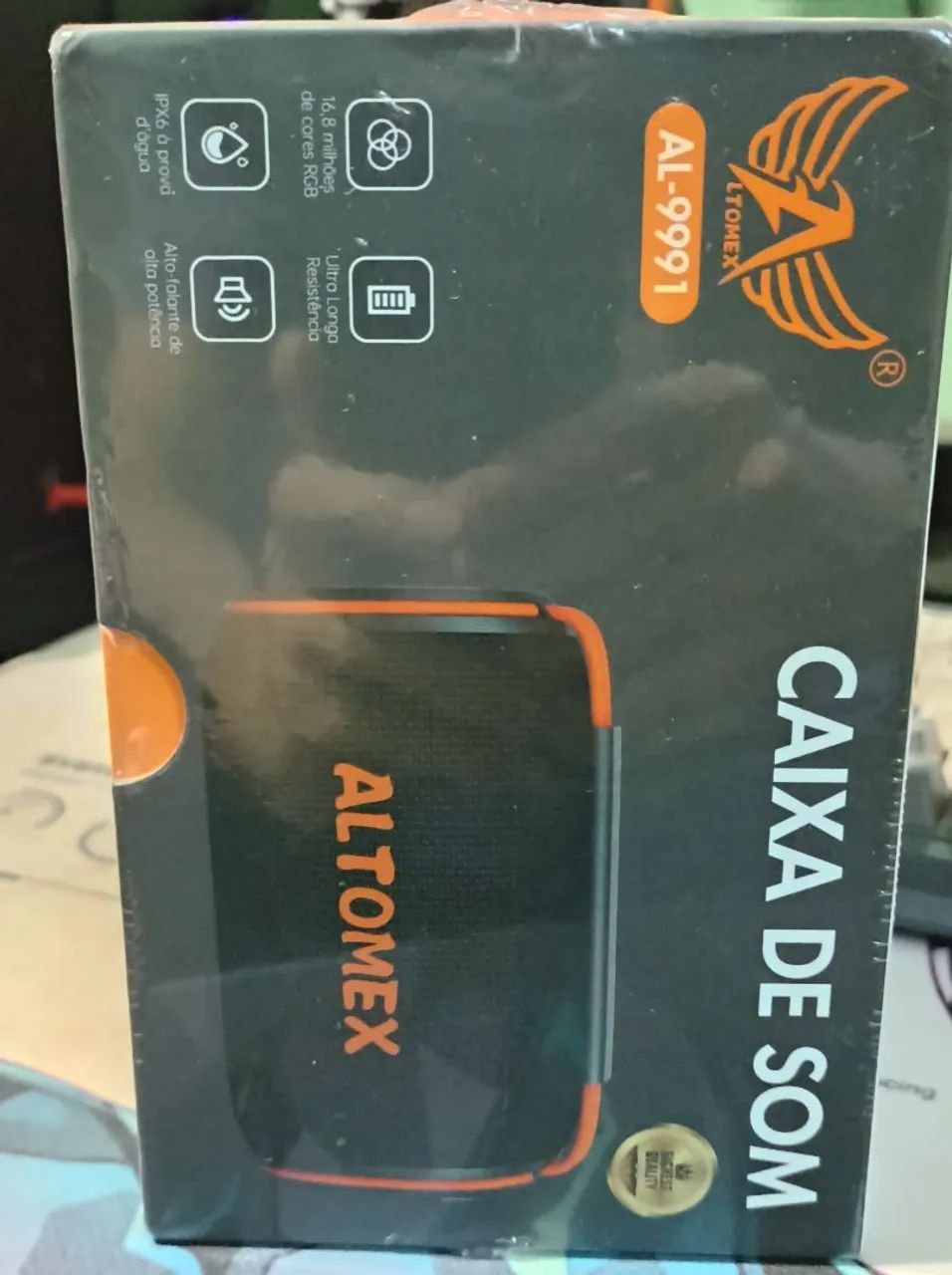 Caixa de som portátil 20w