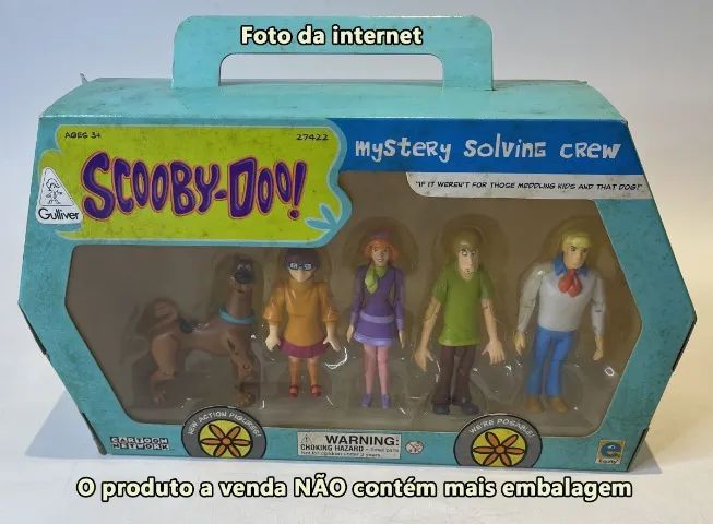 Scooby Doo Mystery Solving Crew Clássicos 2001 