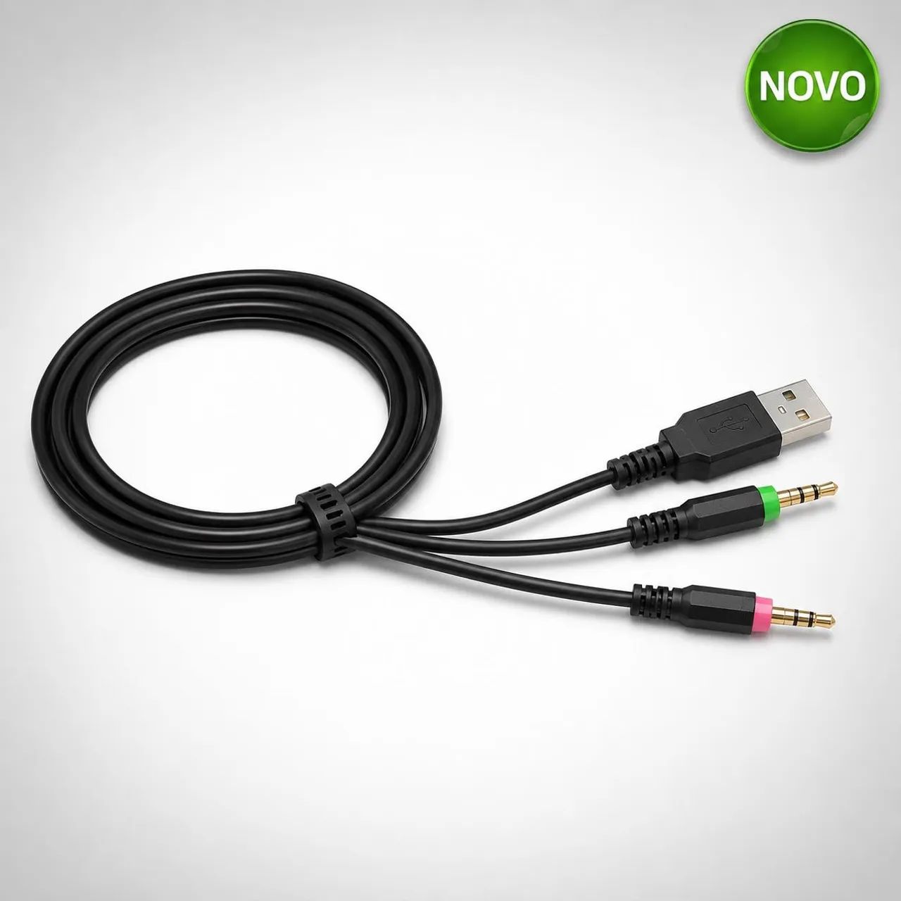 Headset Gamer KP-464 USB P2 LED RGB Com Microfone PC PS4 Xbox - Foto 5