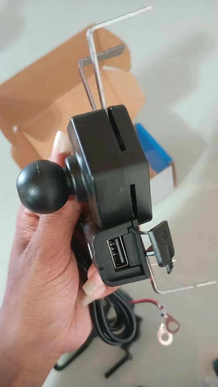 Suporte de celular para moto  - Foto 3