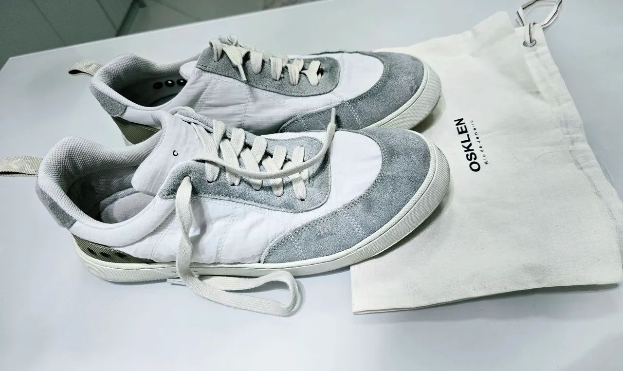Tênis Osklen Shift Soho Branco 41 - Foto 2