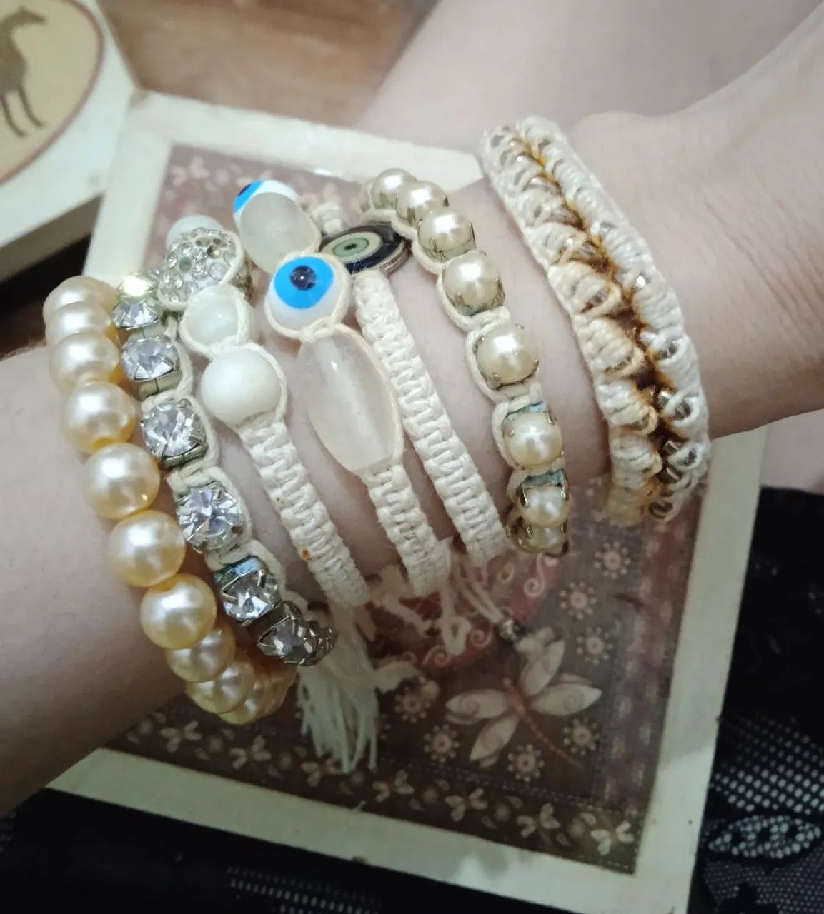 Pulseiras em macramê - Foto 3