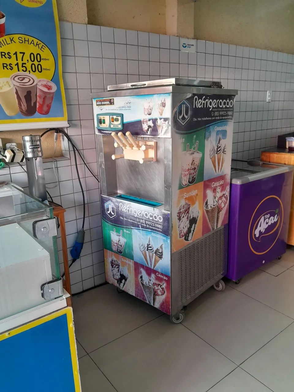 Máquina de sorvete expresso  - Foto 2