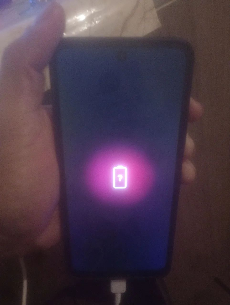 Motorola g15 com defeito