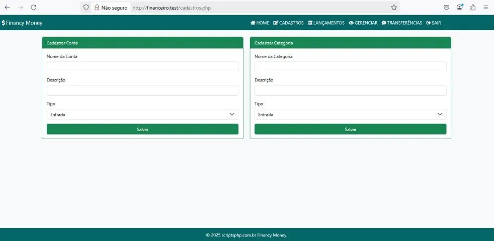 Software em PHP 8.2 e Mysql - sistema de controle financeiro - Foto 3