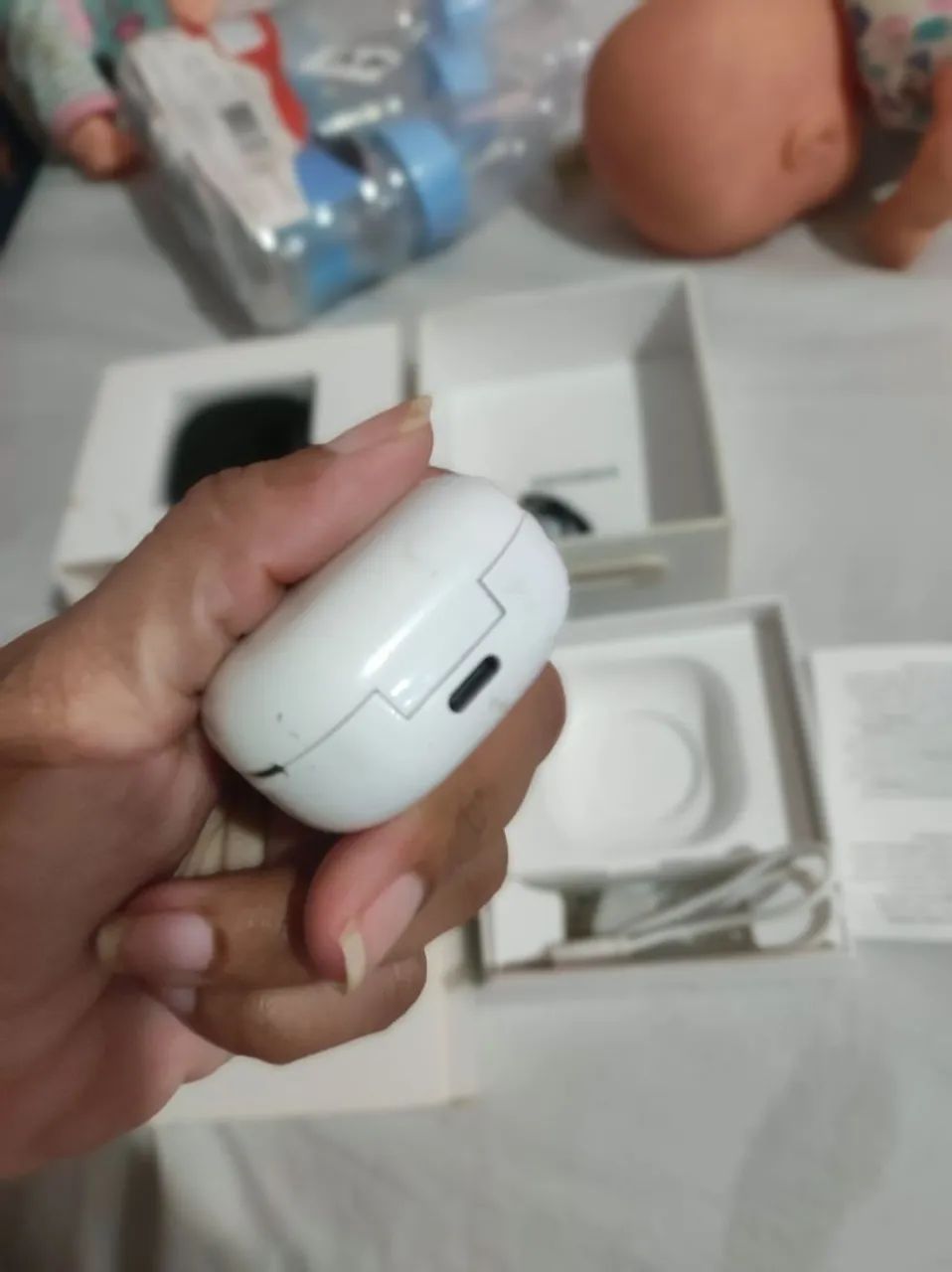 Caixa de fone original Samsung  - Foto 5