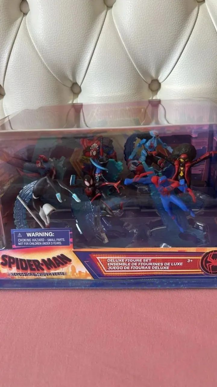 Disney Deluxe Figure Set Spider-man Across The Spider-verse - Foto 2
