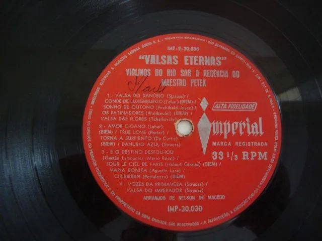 LP Vinil Valsas Eternas Maestro Petek. - Foto 3