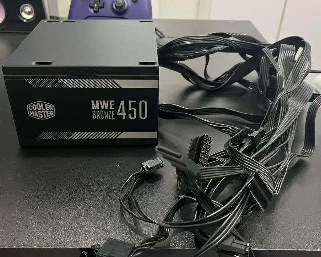 Fonte Cooler Master 450W 80 Plus Bronze | Funcionando Perfeitamente