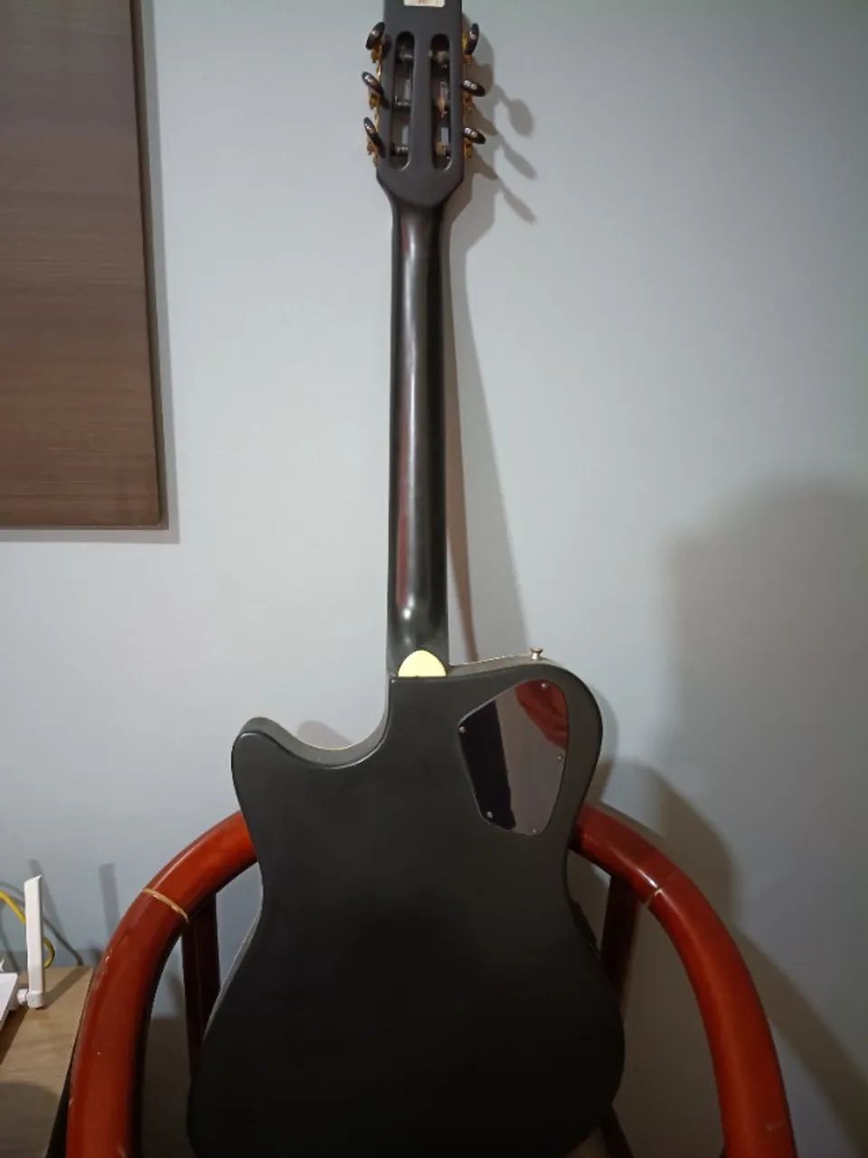 Violão elétrico com alça e capa  - Foto 4