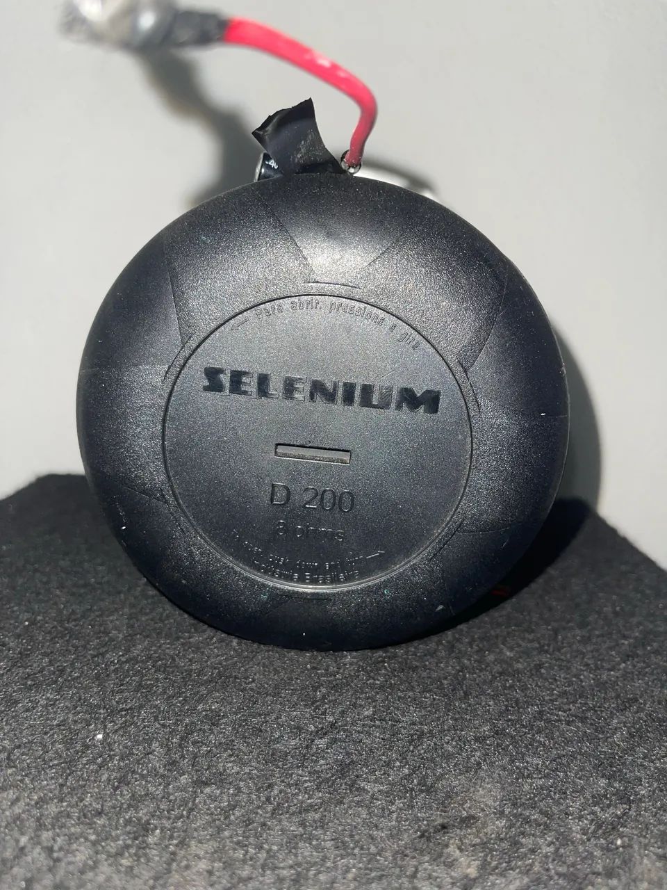 Caixa bob com médio de 8 polegadas ETM e corneta selenium D20 8ohms  - Foto 3