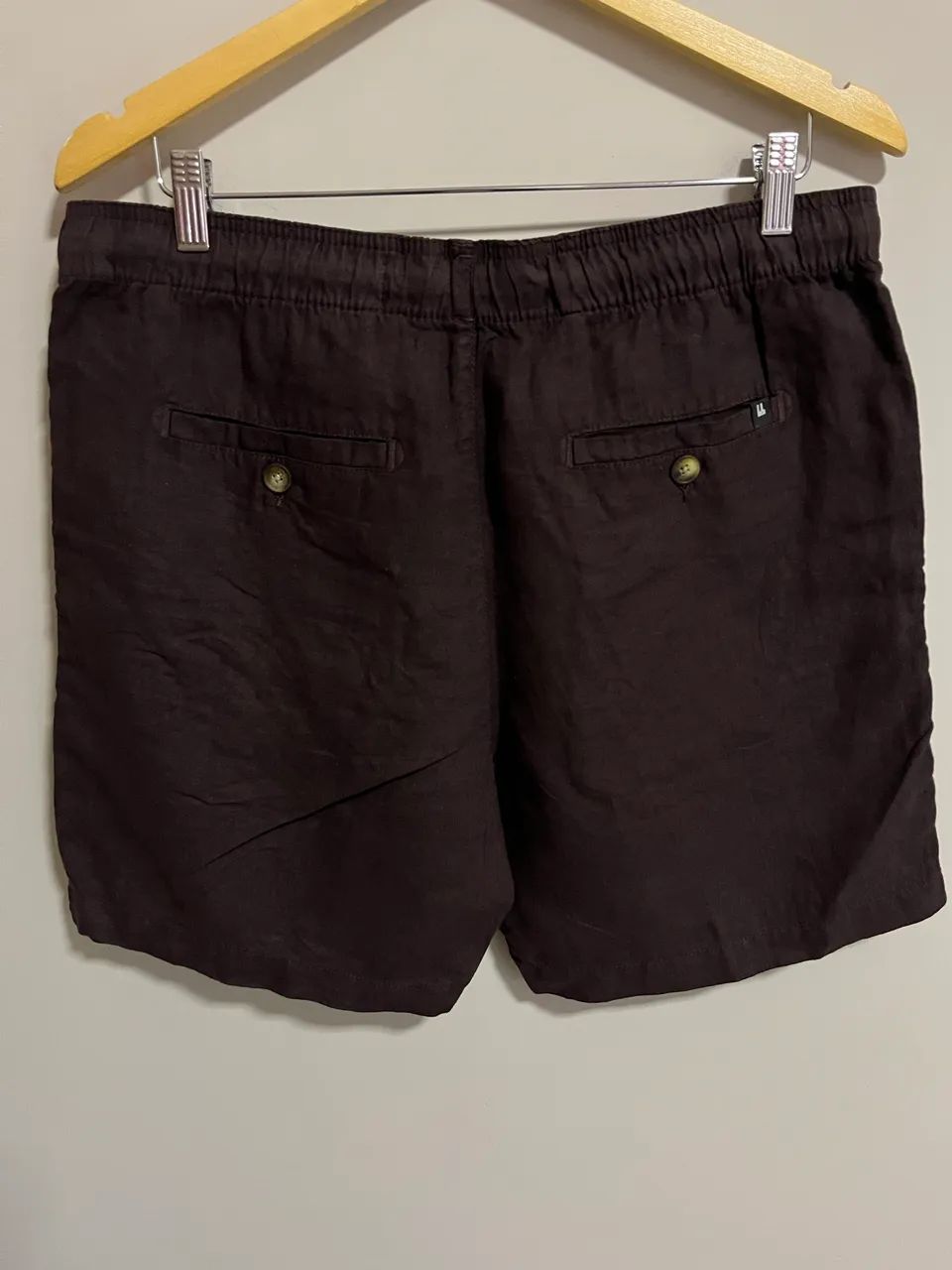 Short puro linho píer Foxton  - Foto 3