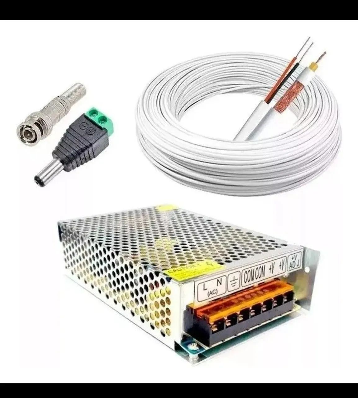 Instalação de Kit 4 câmeras segurança Ahd e Dvr 8 canais Intelbras c/hd - Foto 4