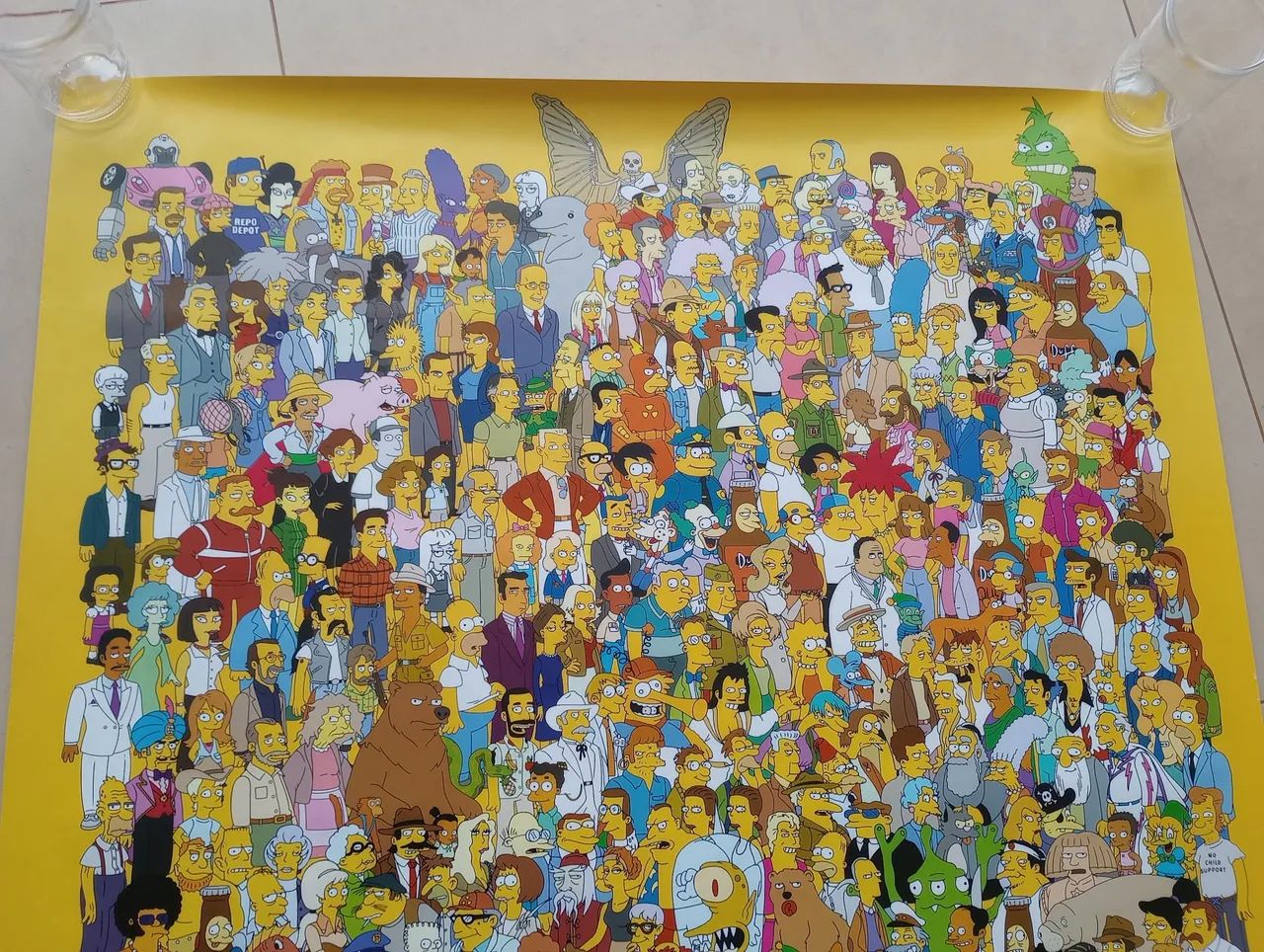 Poster Comemorativo dos Simpsons - 20 anos!! - Foto 2