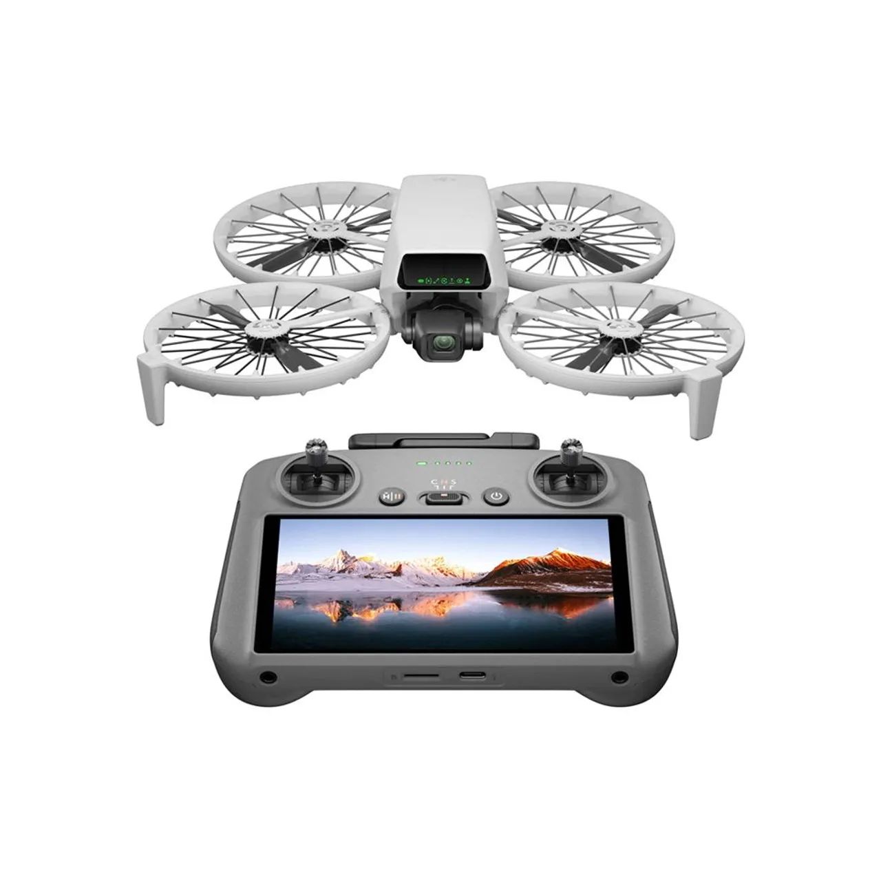 Drone Dji Flip Com Controle de tela embutida RC2 - lacrado 