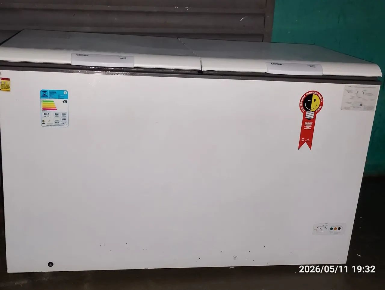 Freezer Consul está semi nova
