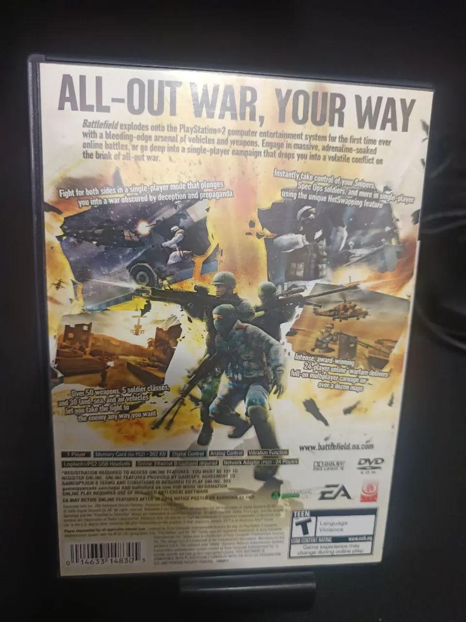 Jogo Battlefield 2 Modern Combat PS2  - Foto 2