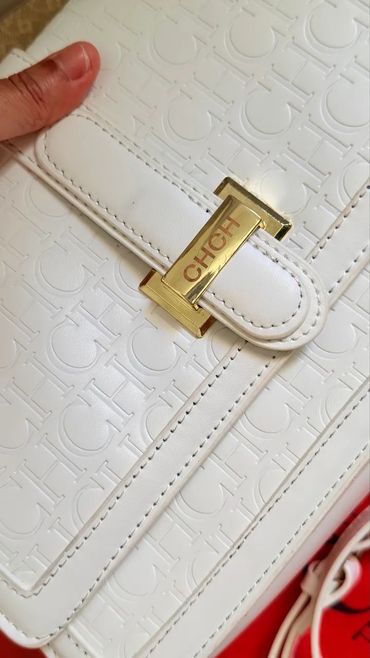 Bolsa crossbody CHCH Off-White - Foto 5