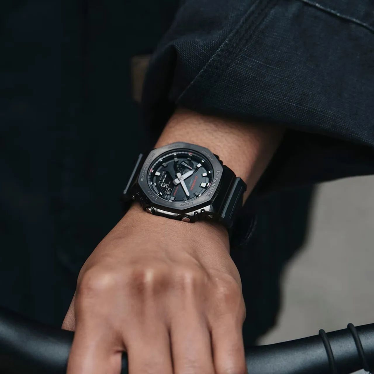 Relógio Casio G-shock casioak preto - Impecável  - Foto 2