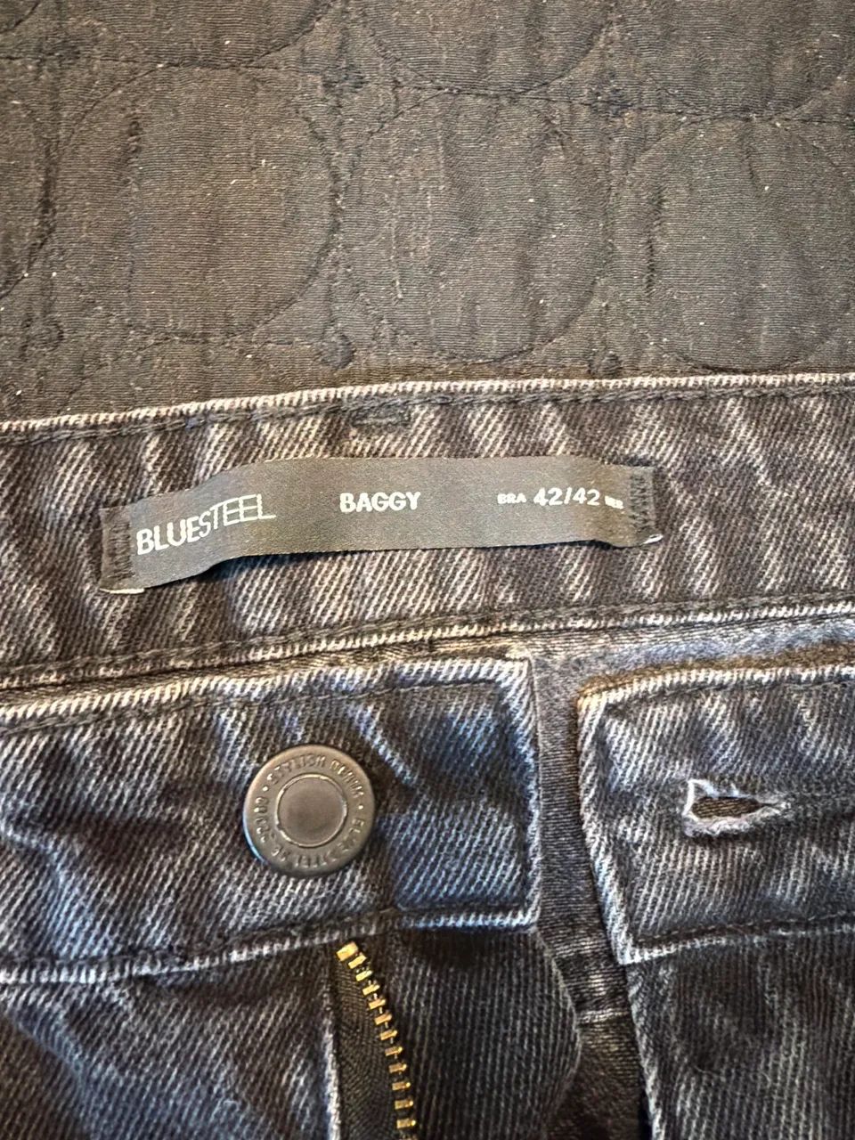 Calça jeans baggy 42 - Foto 3