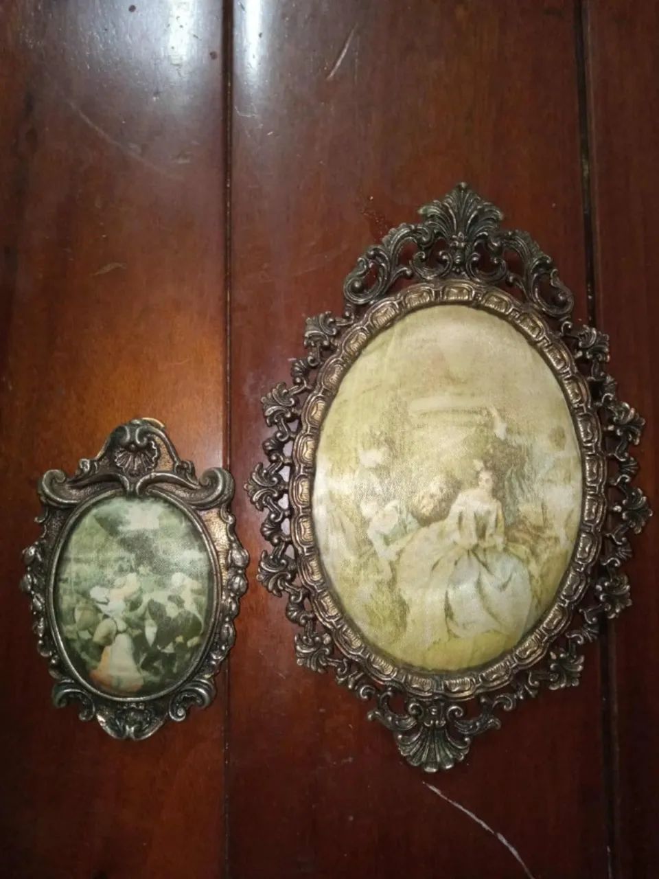 Par camafeus quadrinhos antigos 