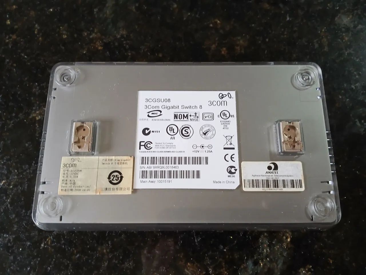 Switch 3COM. 8 Portas . 1000 Mbps - Foto 5